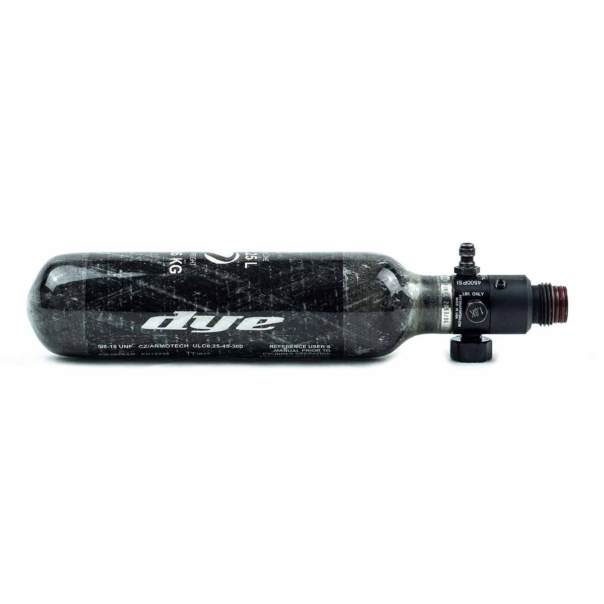 Bouteille d’air comprimé (0,25 l – carbone – 300 bar)