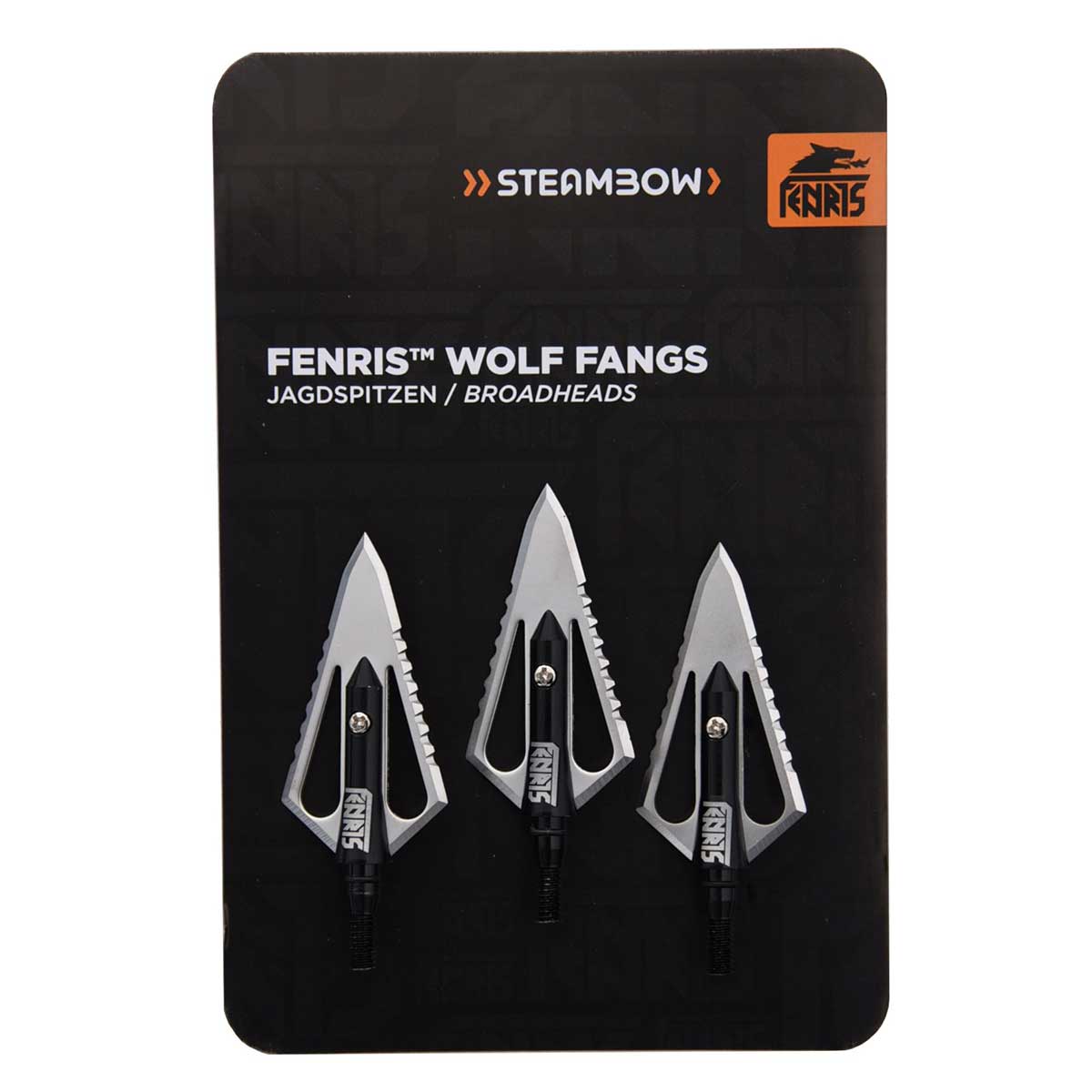 FENRIS Pointes de chasse "Wolf Fangs" – lot de 3 pièces