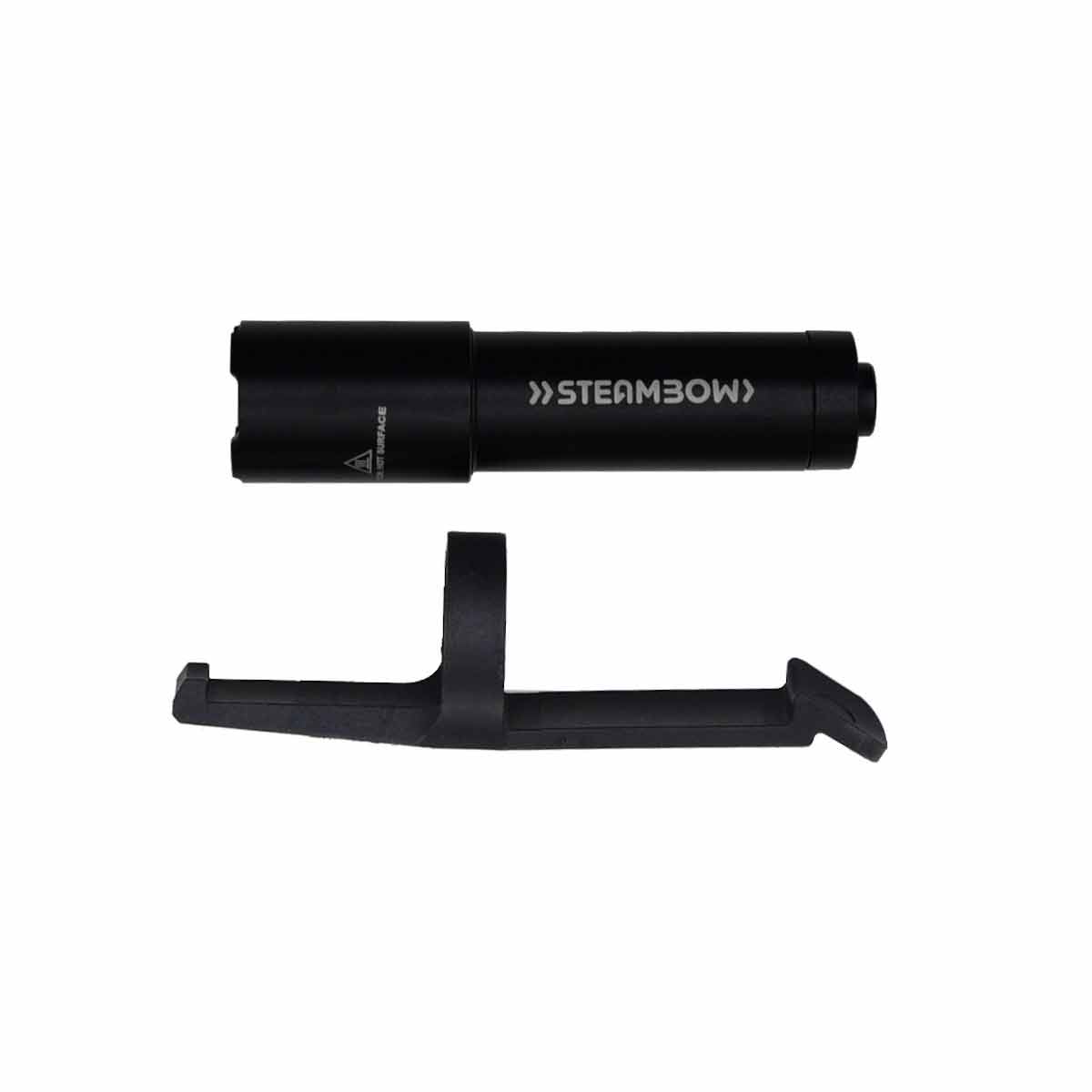 Tactical clip for Steambow flashlight
