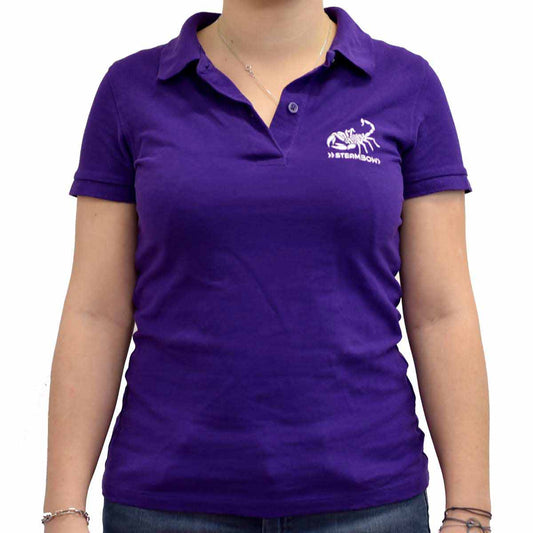 Steambow Polo-Shirt “Stinger” – Women Purple
