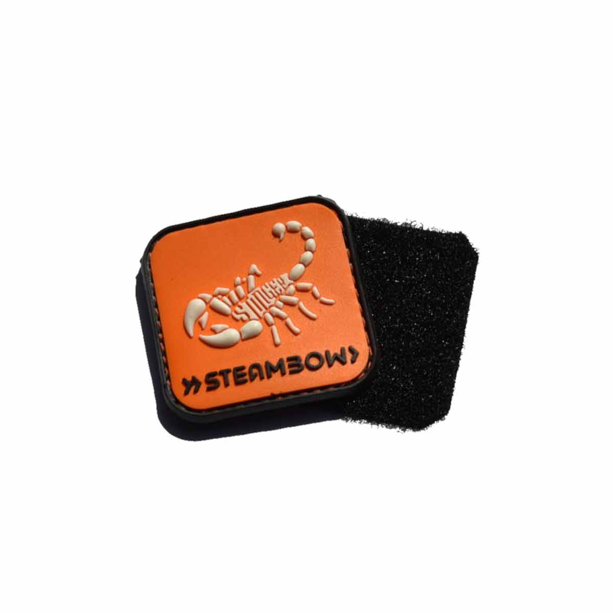 3D rubber patch “STINGER” – orange