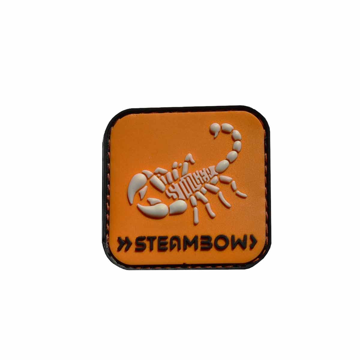 3D rubber patch “STINGER” – orange
