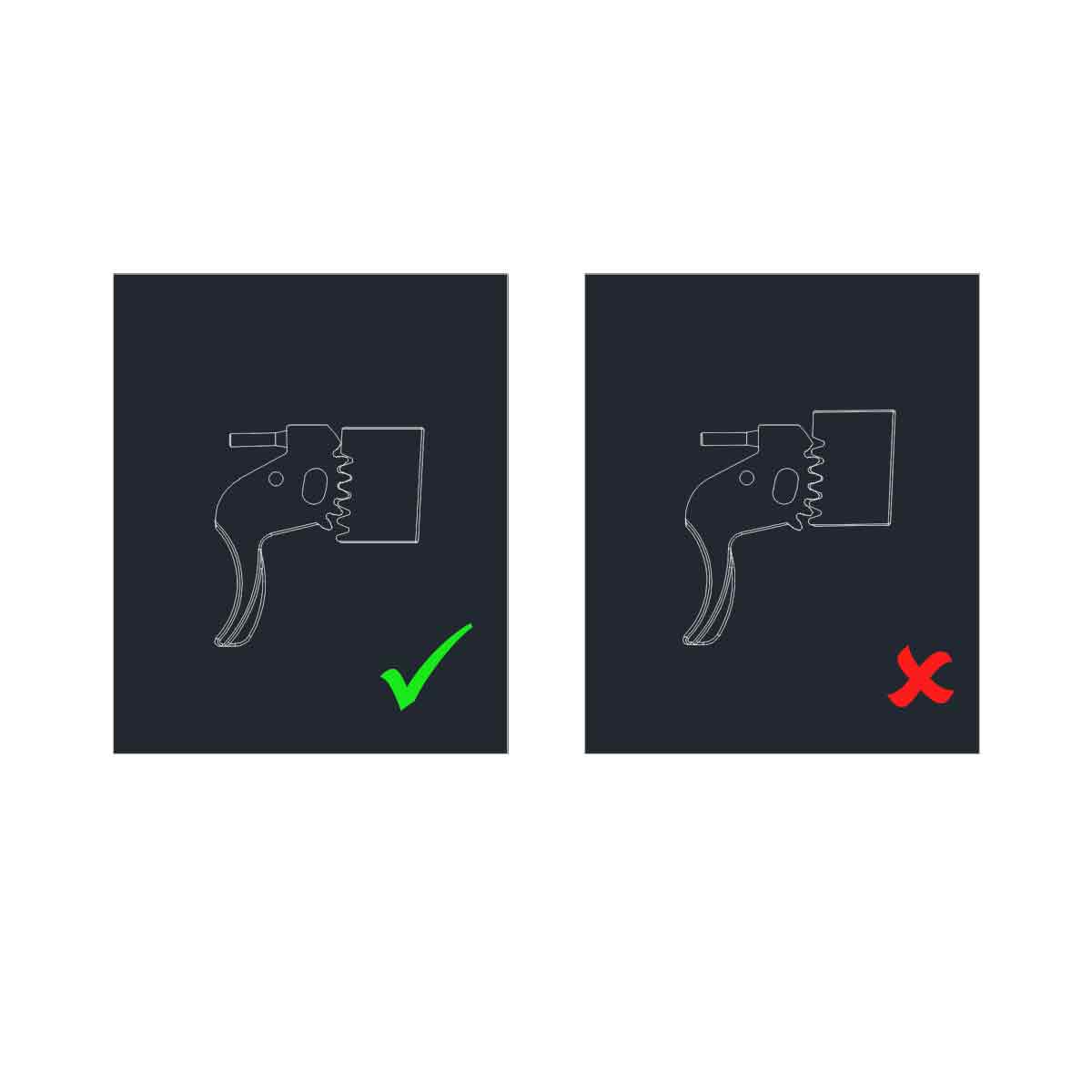 AR-Series – Tuning Abzug, cal .68 ready