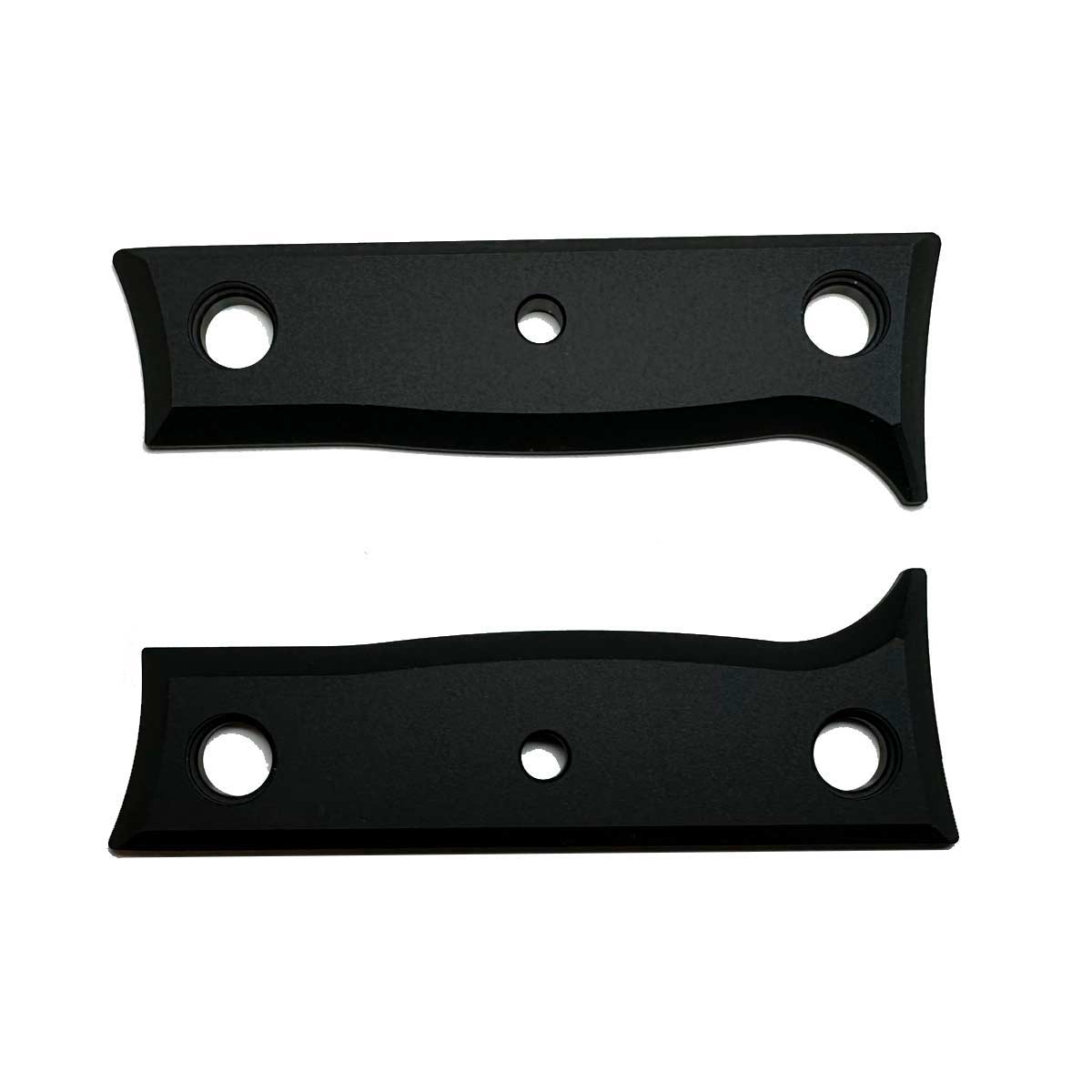 Manches pour couteaux K1/K2 – aluminium, anodisé noir
