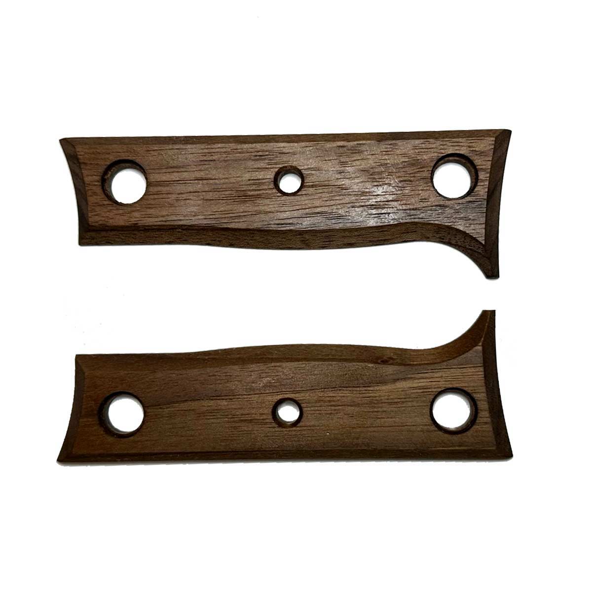 Manches pour couteaux K1/K2 – noyer, huilé