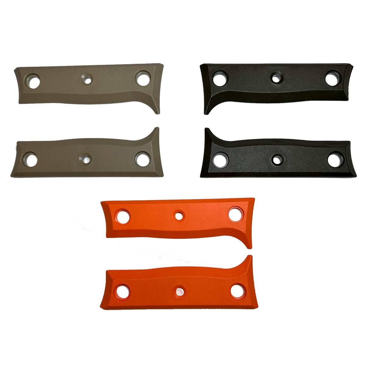 Kit de couleurs pour les manches du couteau K1 – sable/olive/orange